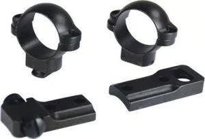 Leupold STD Remington 700 RVF 2-Piece Base w/ 1-in High Rings – Matte Finish