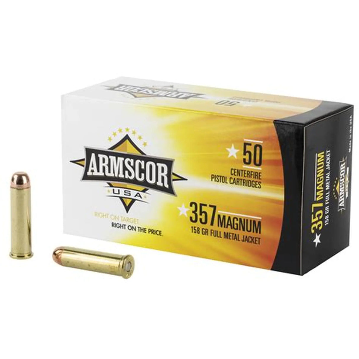 Armscor Precision .357 Magnum 125gr FMJ Ammunition