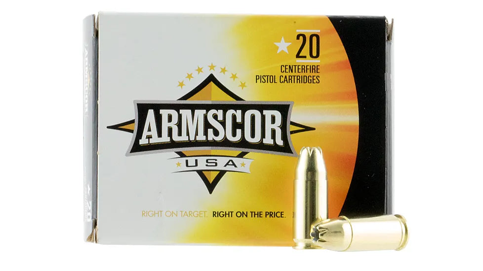 Armscor Precision 9mm Luger 124gr JHP Ammunition