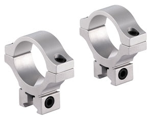 BKL 30 mm Matte Silver Rings (300 Series Dovetail Mount)