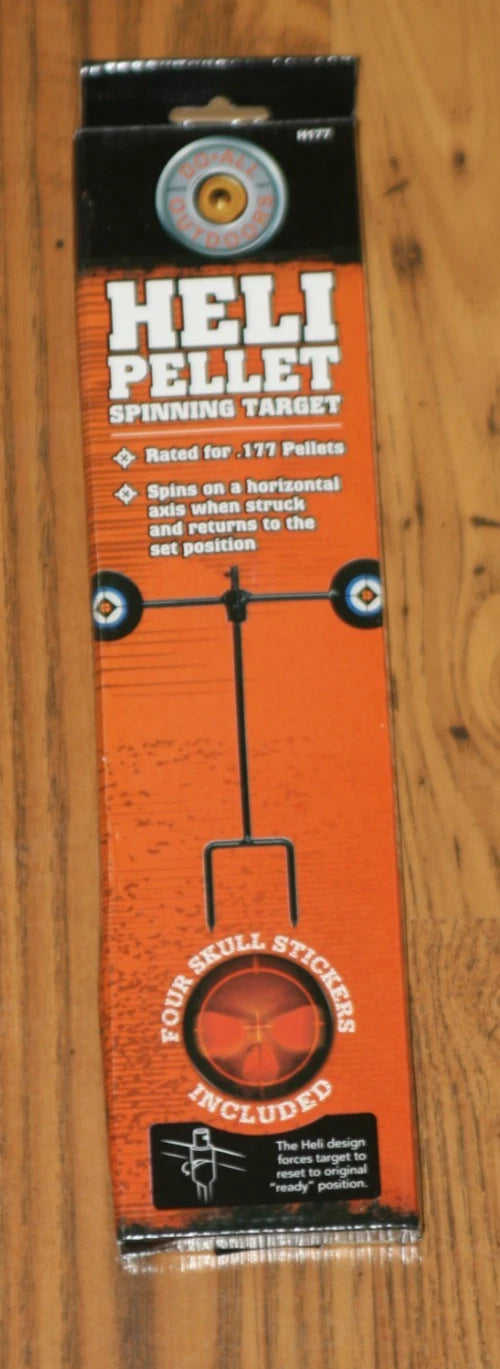 Do-All-Outdoors Heli Pellet Spinning Target – .177 Pellet Reactive Target