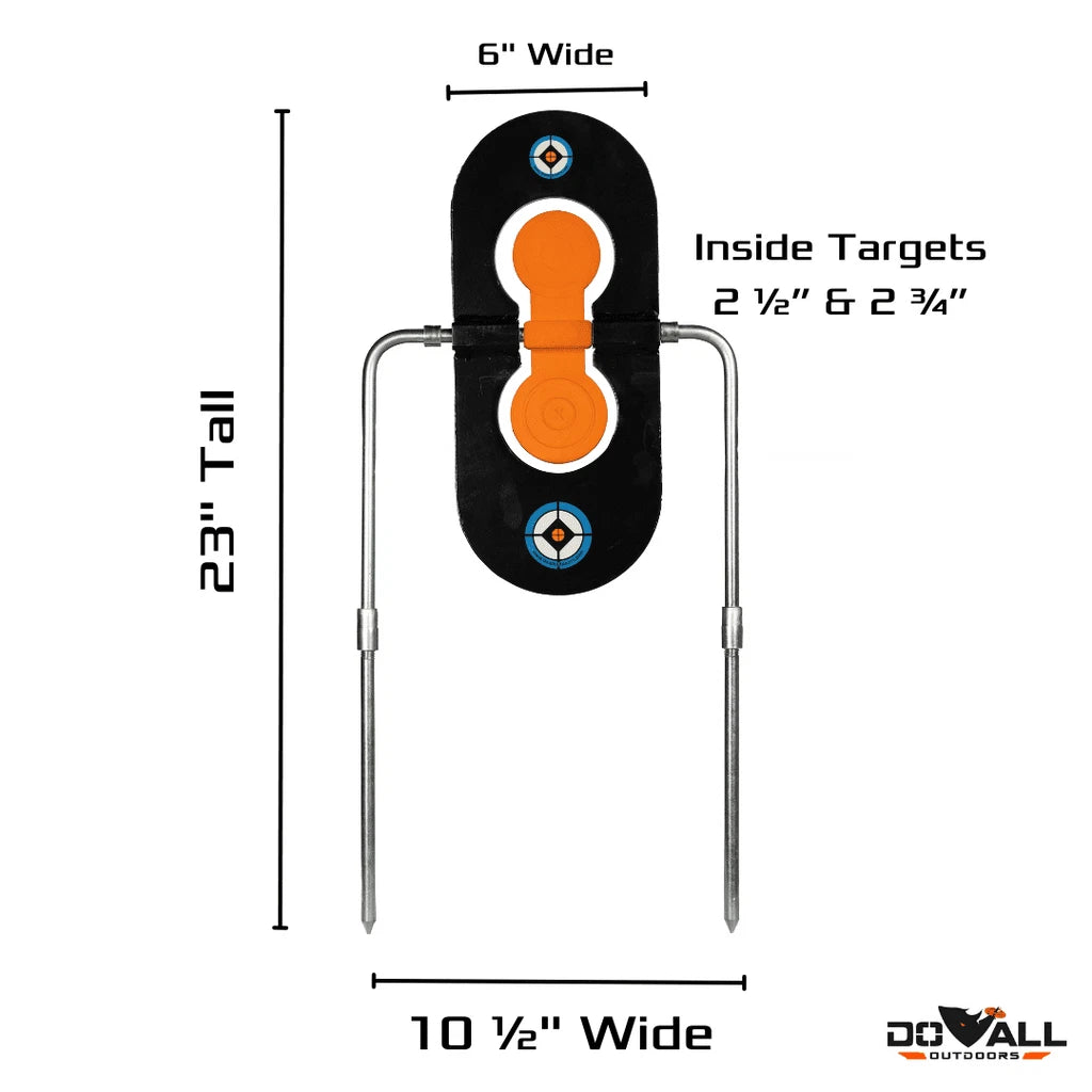 Do-All-Outdoors Steel Fusion Handgun Spinner Target
