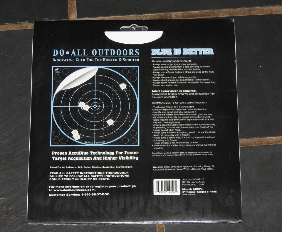 Do All Outdoors AccuBlue™ Splatter Target – ACSP-3