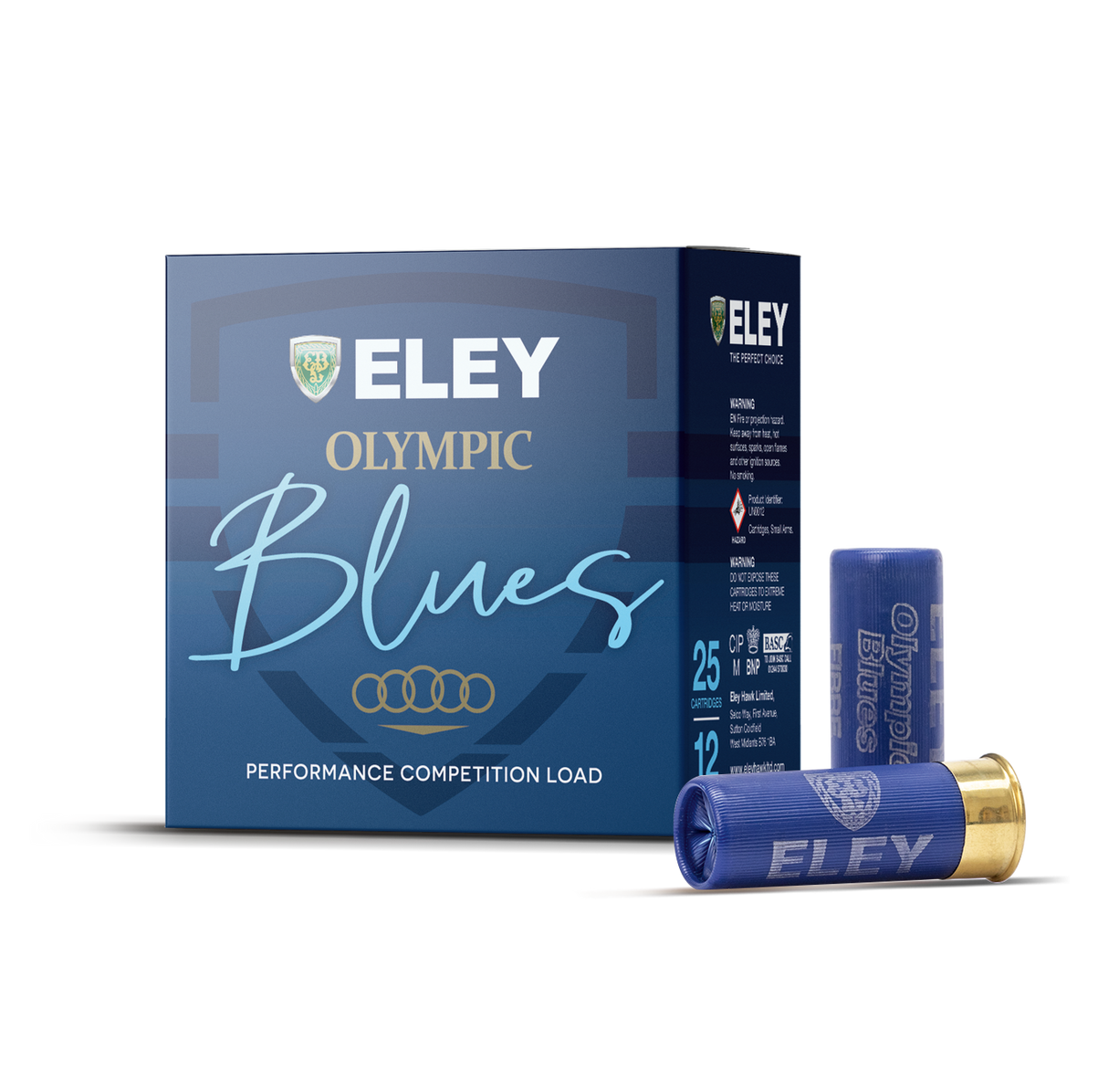 ELEY Blues 12 Gauge Clay Shotshell