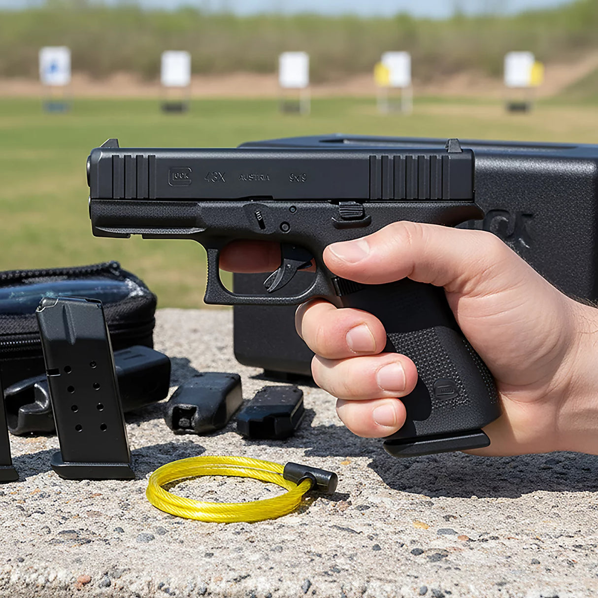Glock G43X MOS 9mm Pistol