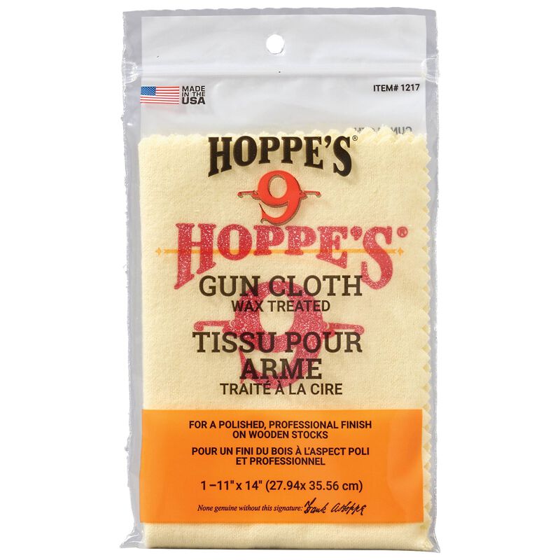 Hoppe’s Wax Treated Gun Cloth