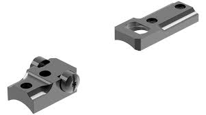 Leupold 2-Piece Standard Base – Mauser FN Reversible Front (RVF), Gloss Black