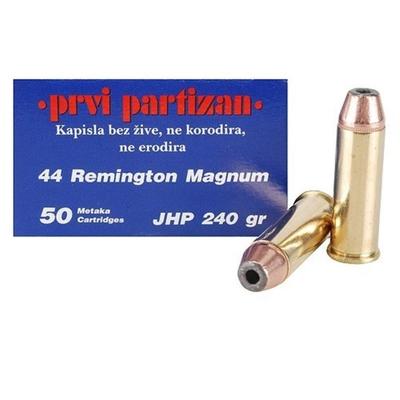 PPU .44 Magnum 240gr JHP Ammunition