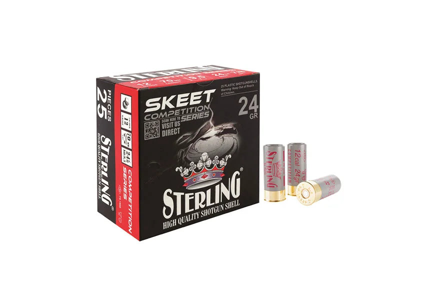 Sterling Competition Series 24 g 12 Gauge Skeet Shotshell