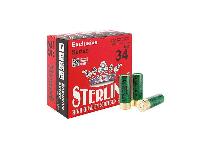 Sterling Exclusive Series 34 g Felt Wad 12 Gauge Shotshell