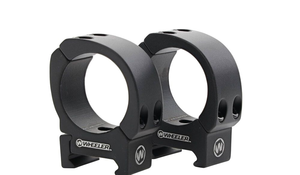 Wheeler 30 mm Medium Sporter-Height Rings (Bi-Weaver Style Picatinny)