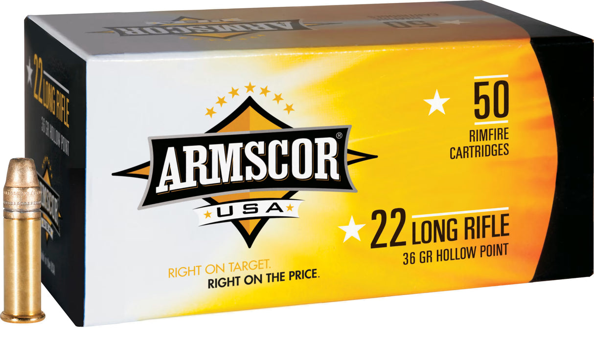 Armscor High-Velocity .22 LR Hollow Point Rimfire