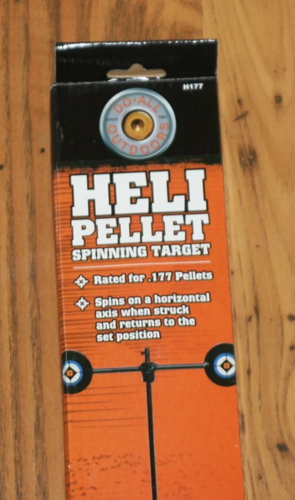 Do-All-Outdoors Heli Pellet Spinning Target – .177 Pellet Reactive Target