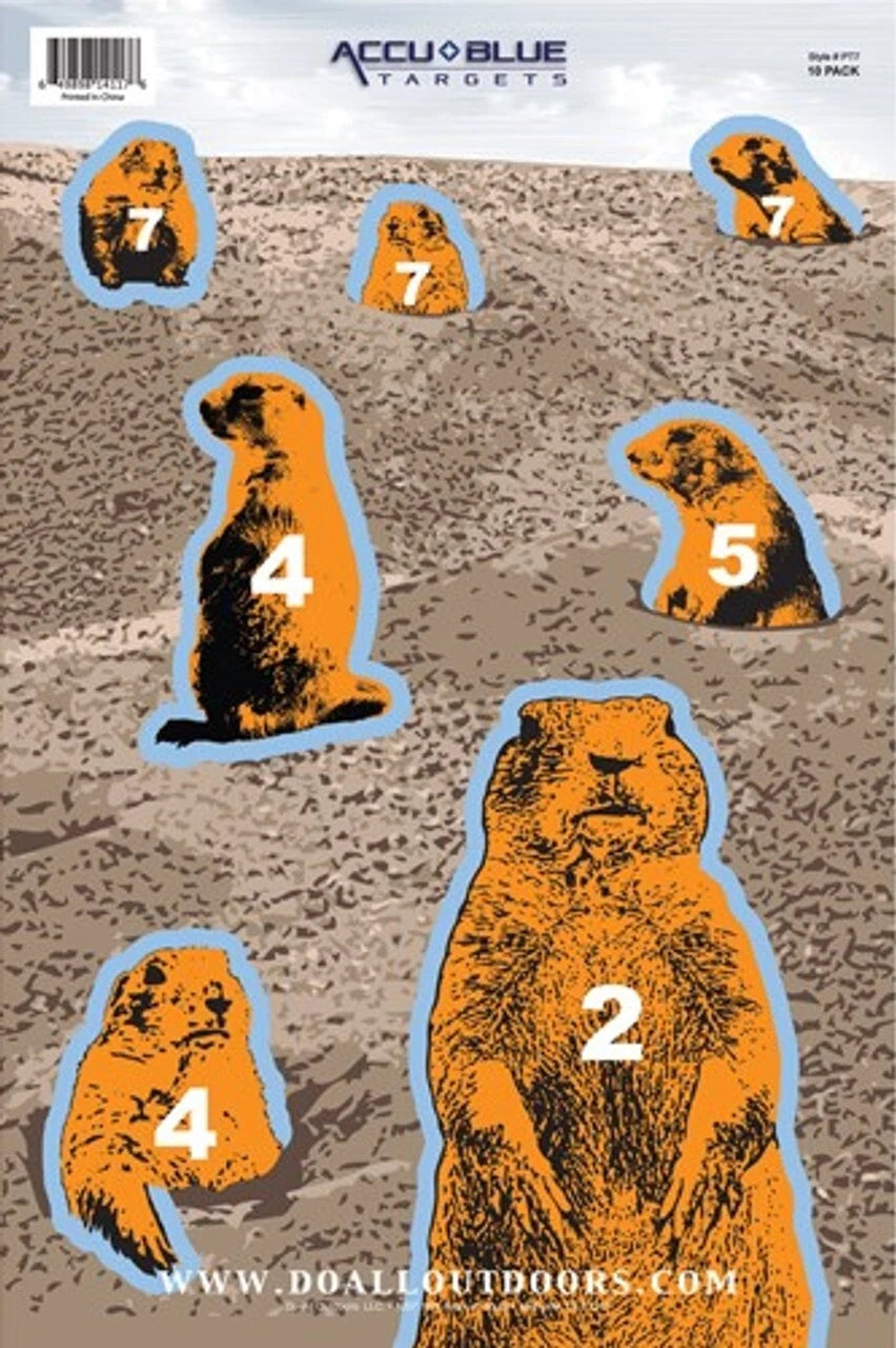 Do All Outdoors Groundhogs Accu Blue Target