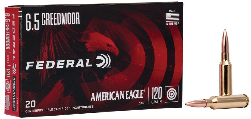 Federal American Eagle 6.5 Creedmoor 120gr Rifle Ammunition