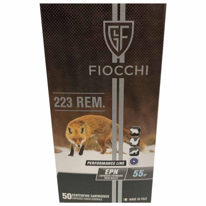 Fiocchi .223 Rem 40gr V-MAX Polymer Tip Ammunition