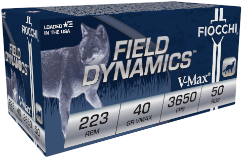 Fiocchi Field Dynamics .223 Remington Ammo