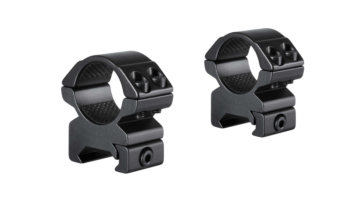 Hawke Match Mount 1″ 2-Piece Weaver Medium Scope Rings