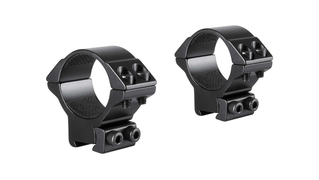 Hawke Match Mount 30 mm 2-Piece (9-11 mm Medium) Scope Rings