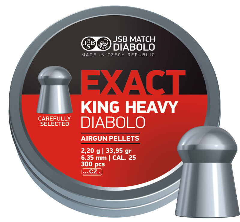JSB Exact King .25 Cal Pellets