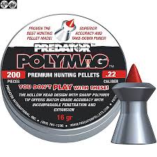 JSB SB Polymag .22 Cal 16 gr Polymer-Tipped Pellets