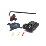 LPA TTF28SS Sight Set for Sig Sauer P220, P225, P226, P228 with Fiber Optic