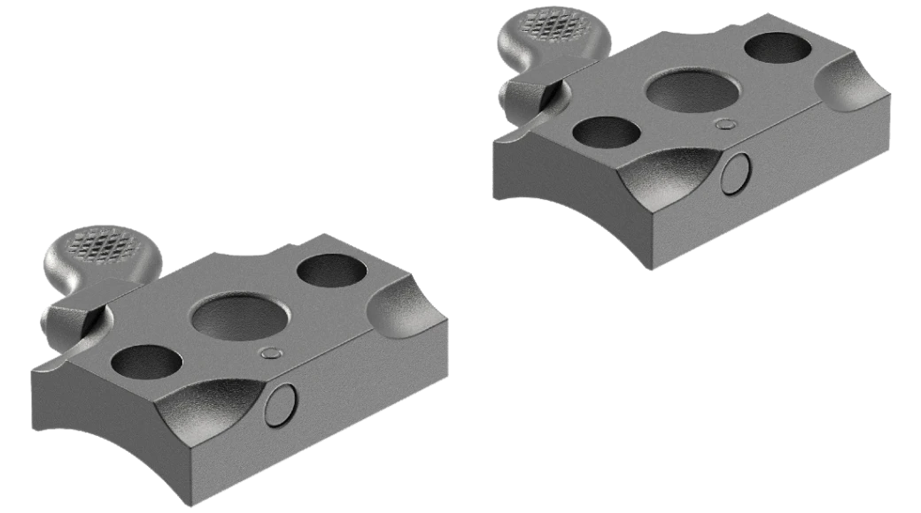 Leupold QR Sauer 90/200 2-Piece Quick Release Base – Matte Finish