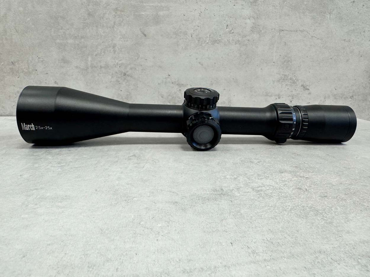 March 2.5-25x52mm 1/4 MOA MTR-5 Riflescope
