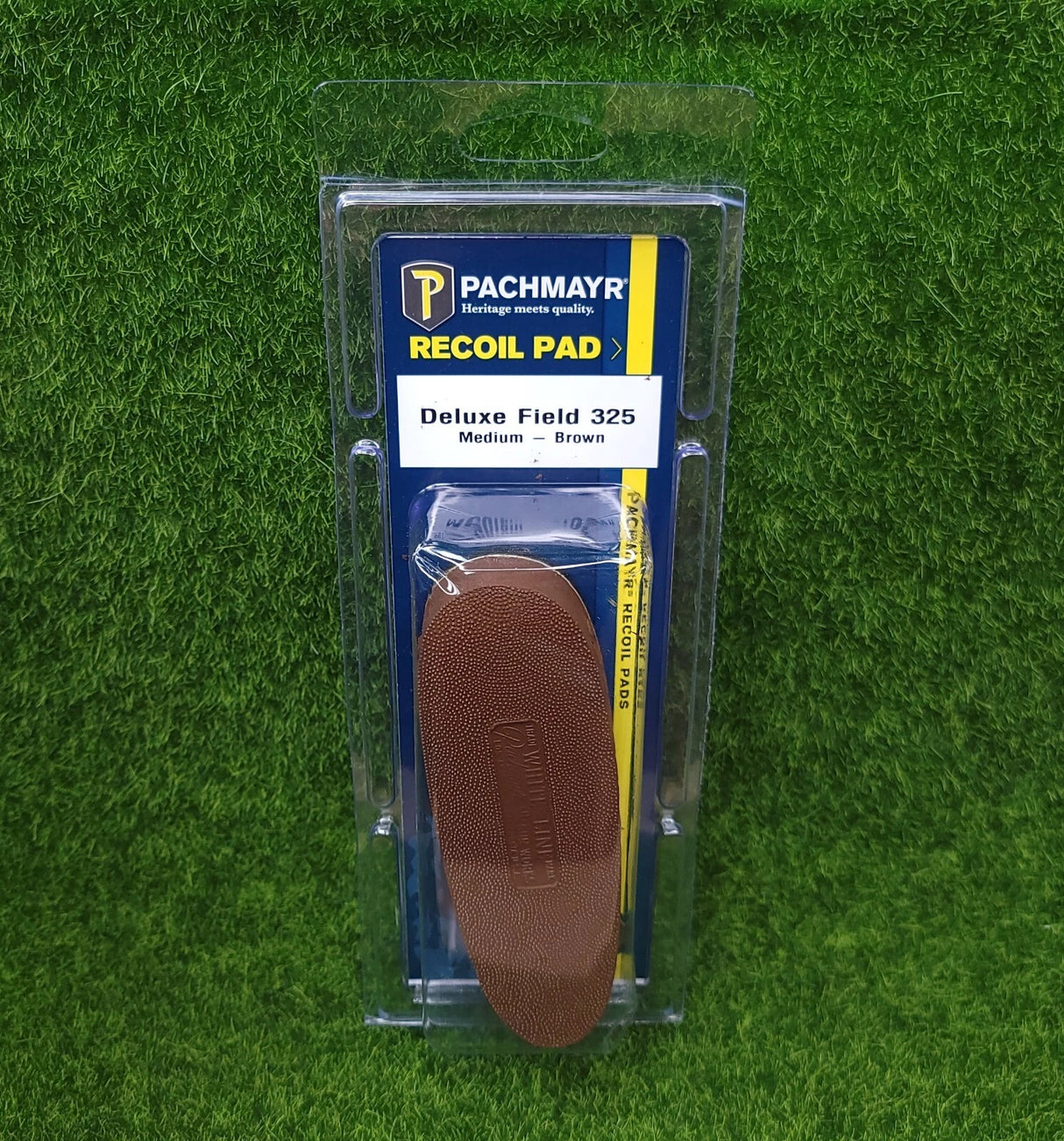 Pachmayr F325 Field 325 Deluxe Rifle Recoil Pad – Medium (Brown)