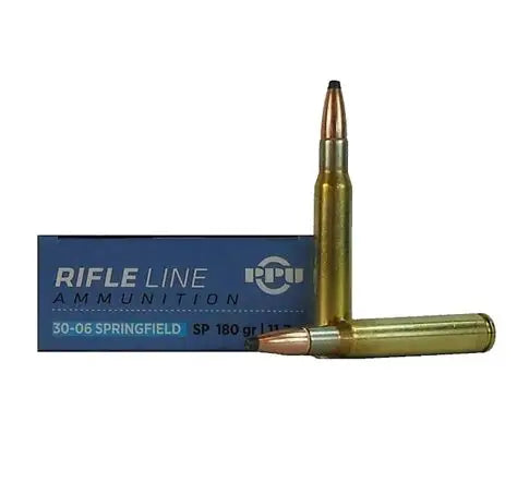 PPU .30-06 Springfield 150gr FMJ Rifle Ammunition