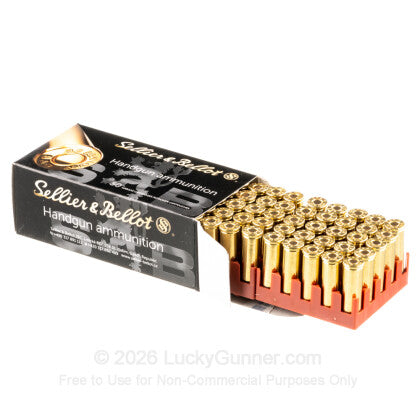 Sellier & Bellot .32 S&W Long 100gr LRN Ammunition