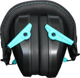 WALKER’S Razor Compact Passive Youth & Women’s Hearing Protection Muff – Teal