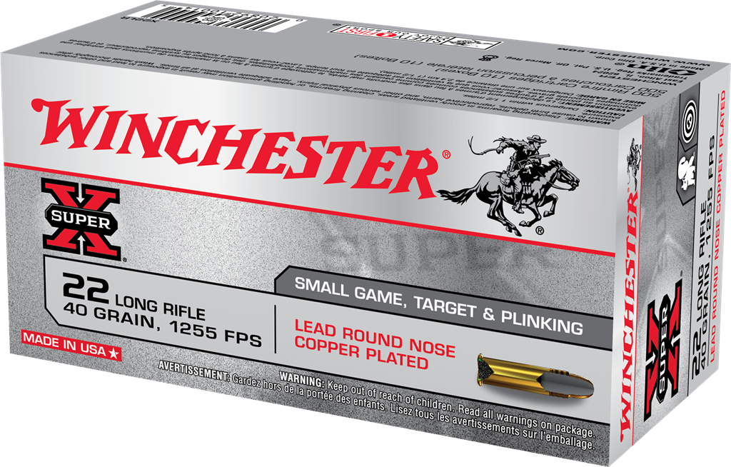 Winchester Super-X .22 LR 40 gr Rimfire